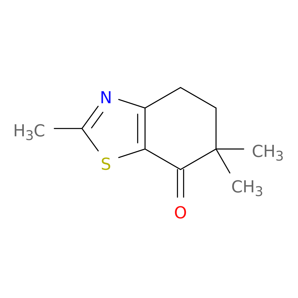 2,6,6-trimethyl-4,5,6,7-tetrahydro-1,3-benzothiazol-7-one