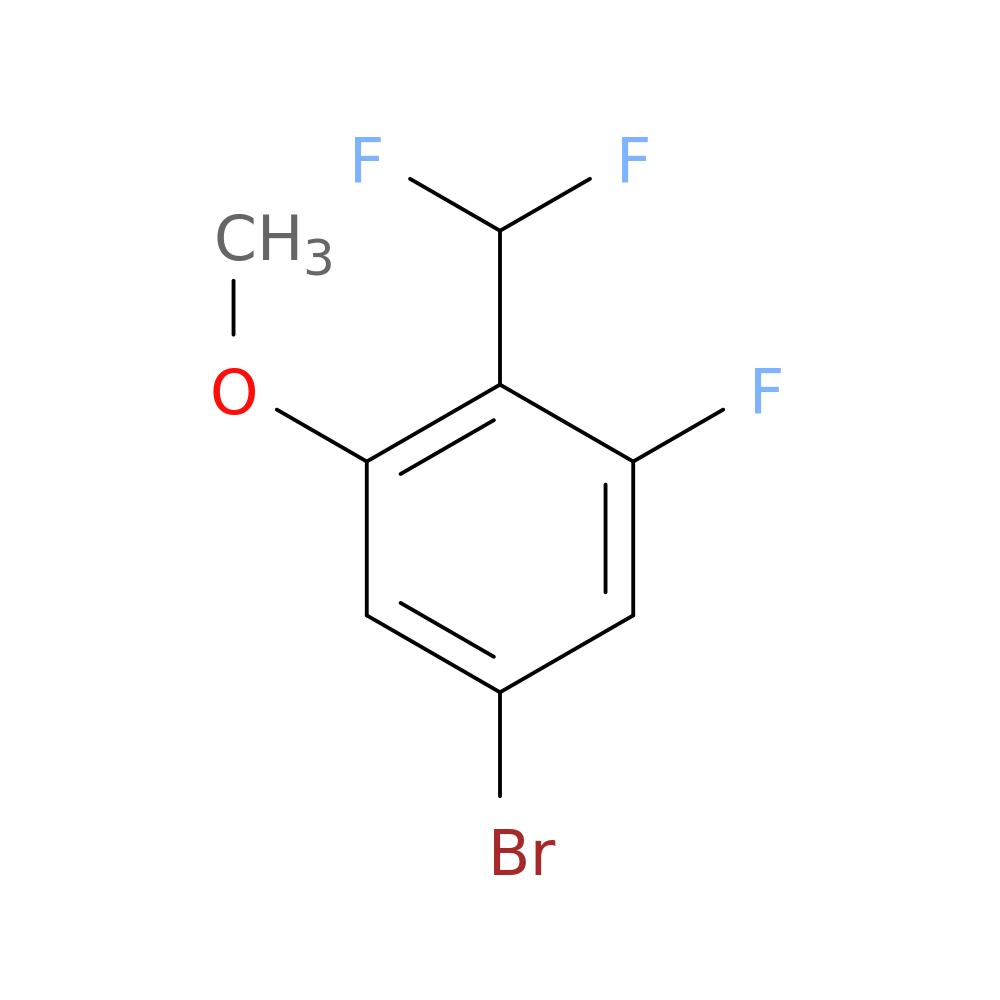 5-Bromo-2-(difluoromethyl)-1-fluoro-3-methoxybenzene