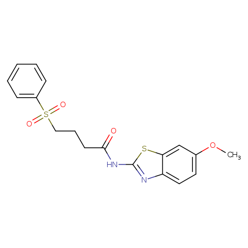 4-(benzenesulfonyl)-N-(6-methoxy-1,3-benzothiazol-2-yl)butanamide