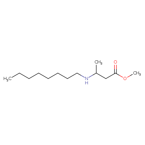 methyl 3-(octylamino)butanoate