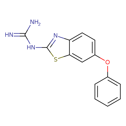 N-(6-Phenoxy-1,3-benzothiazol-2-yl)guanidine