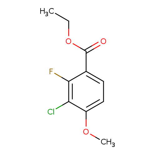 Ethyl3-chloro-2-fluoro-4-methoxy-benzoate