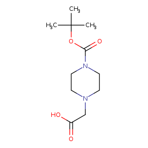 2-​[4-​(tert-​Butoxycarbonyl)​piperazin-​1-​yl]​acetic acid