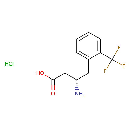 (S)-3-Amino-4-(2-trifluoromethylphenyl)butanoic acid HCl