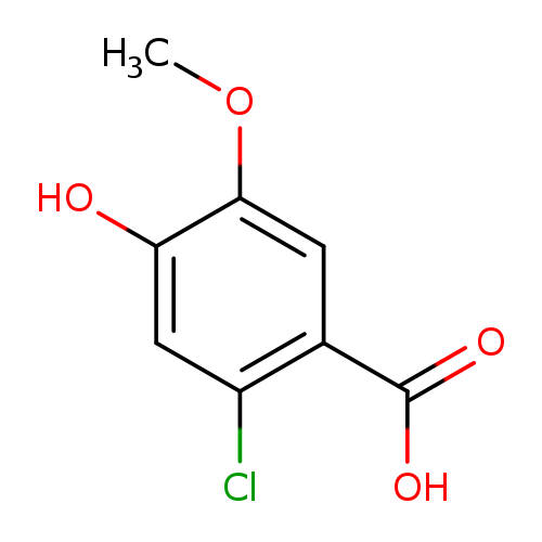 2-chloro-4-hydroxy-5-methoxybenzoic acid