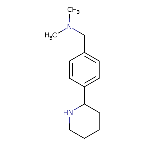 N,N-Dimethyl-1-[4-(2-piperidinyl)phenyl]methanamine