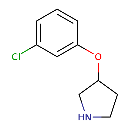 3-(3-CHLOROPHENOXY)PYRROLIDINE