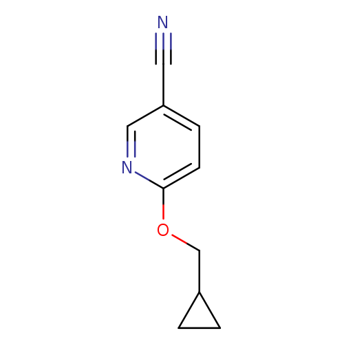 6-(cyclopropylmethoxy)pyridine-3-carbonitrile