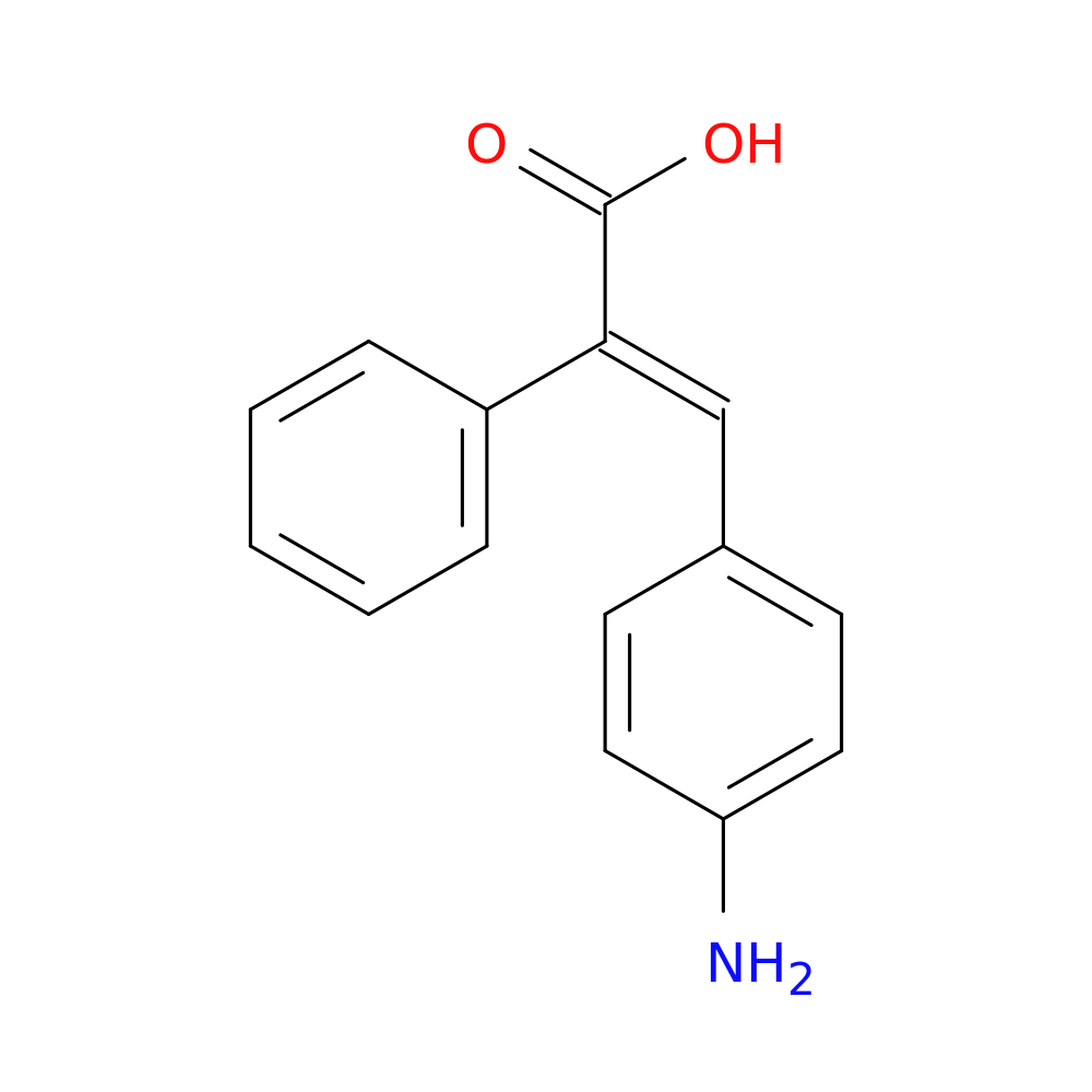 (2E)-3-(4-aminophenyl)-2-phenylacrylic acid