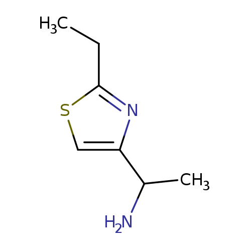 1-(2-ethyl-1,3-thiazol-4-yl)ethan-1-amine