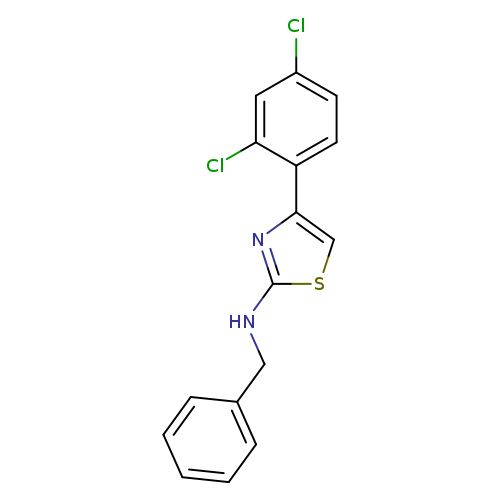 N-benzyl-4-(2,4-dichlorophenyl)-1,3-thiazol-2-amine