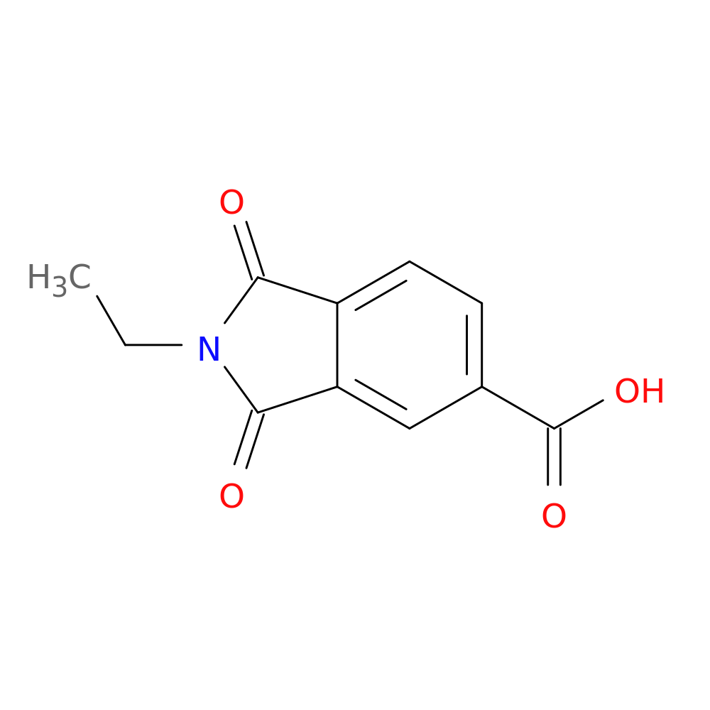 2-Ethyl-1,3-dioxoisoindoline-5-carboxylic acid
