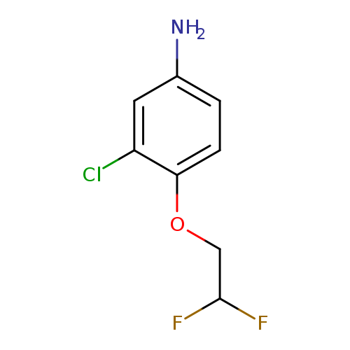 3-CHLORO-4-(2,2-DIFLUOROETHOXY)ANILINE