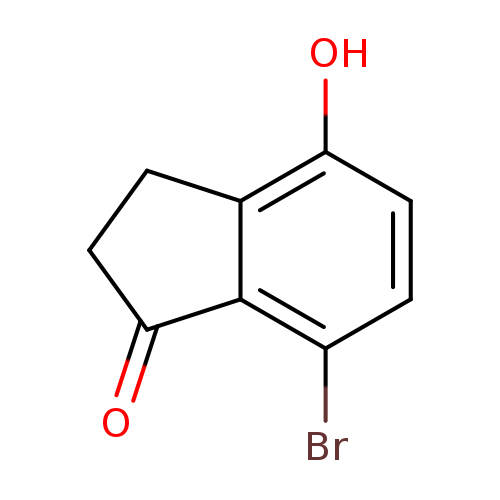 7-Bromo-4-hydroxy-2,3-dihydro-1H-inden-1-one