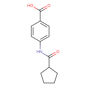4-cyclopentaneamidobenzoic acid