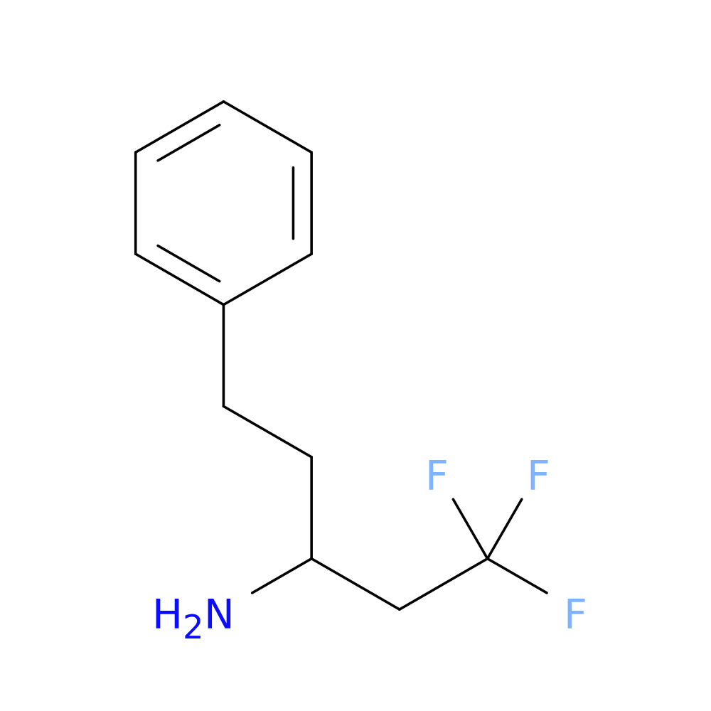 1,1,1-trifluoro-5-phenylpentan-3-amine