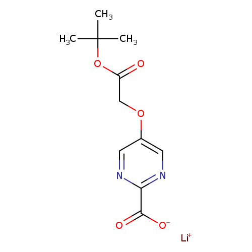 lithium(1+) 5-[2-(tert-butoxy)-2-oxoethoxy]pyrimidine-2-carboxylate