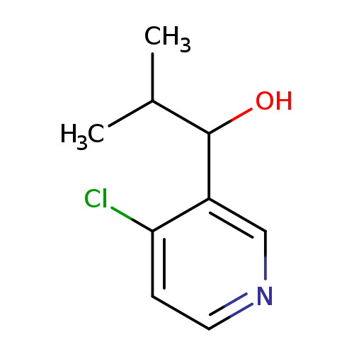1-(4-Chloropyridin-3-yl)-2-methylpropan-1-ol