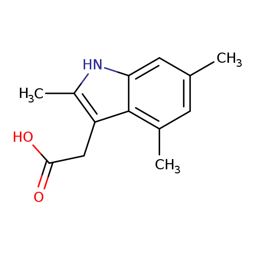 2-(2,4,6-Trimethyl-1H-indol-3-yl)acetic acid