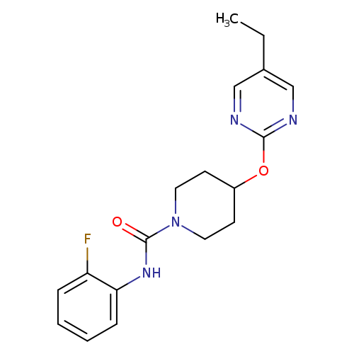 4-[(5-ethylpyrimidin-2-yl)oxy]-N-(2-fluorophenyl)piperidine-1-carboxamide