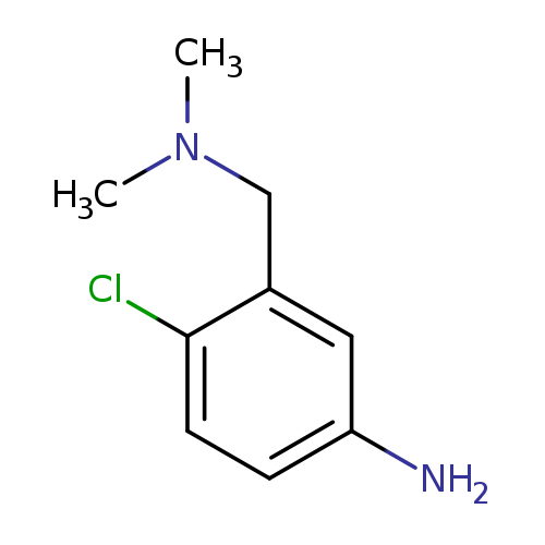 4-chloro-3-[(dimethylamino)methyl]aniline