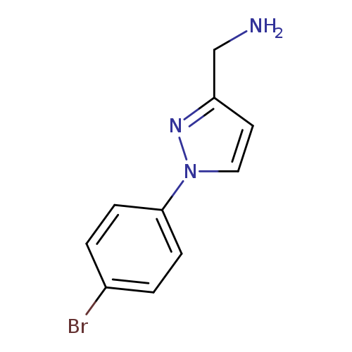 [1-(4-bromophenyl)-1h-pyrazol-3-yl]methanamine