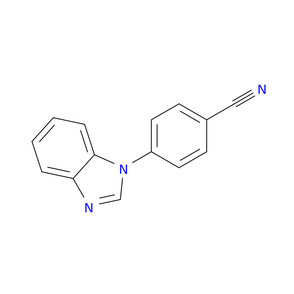 4-(1H-1,3-benzodiazol-1-yl)benzonitrile