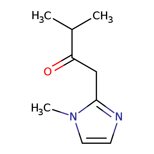 3-methyl-1-(1-methyl-1H-imidazol-2-yl)butan-2-one