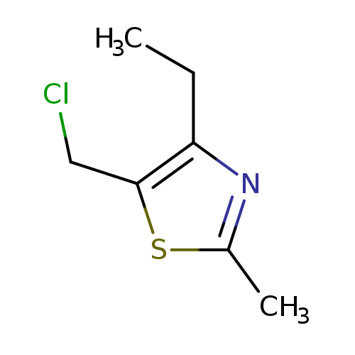 5-(CHLOROMETHYL)-4-ETHYL-2-METHYL-1,3-THIAZOLE