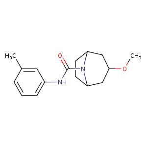 3-methoxy-N-(3-methylphenyl)-8-azabicyclo[3.2.1]octane-8-carboxamide
