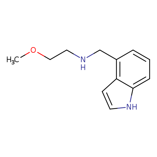 (1H-indol-4-ylmethyl)(2-methoxyethyl)amine