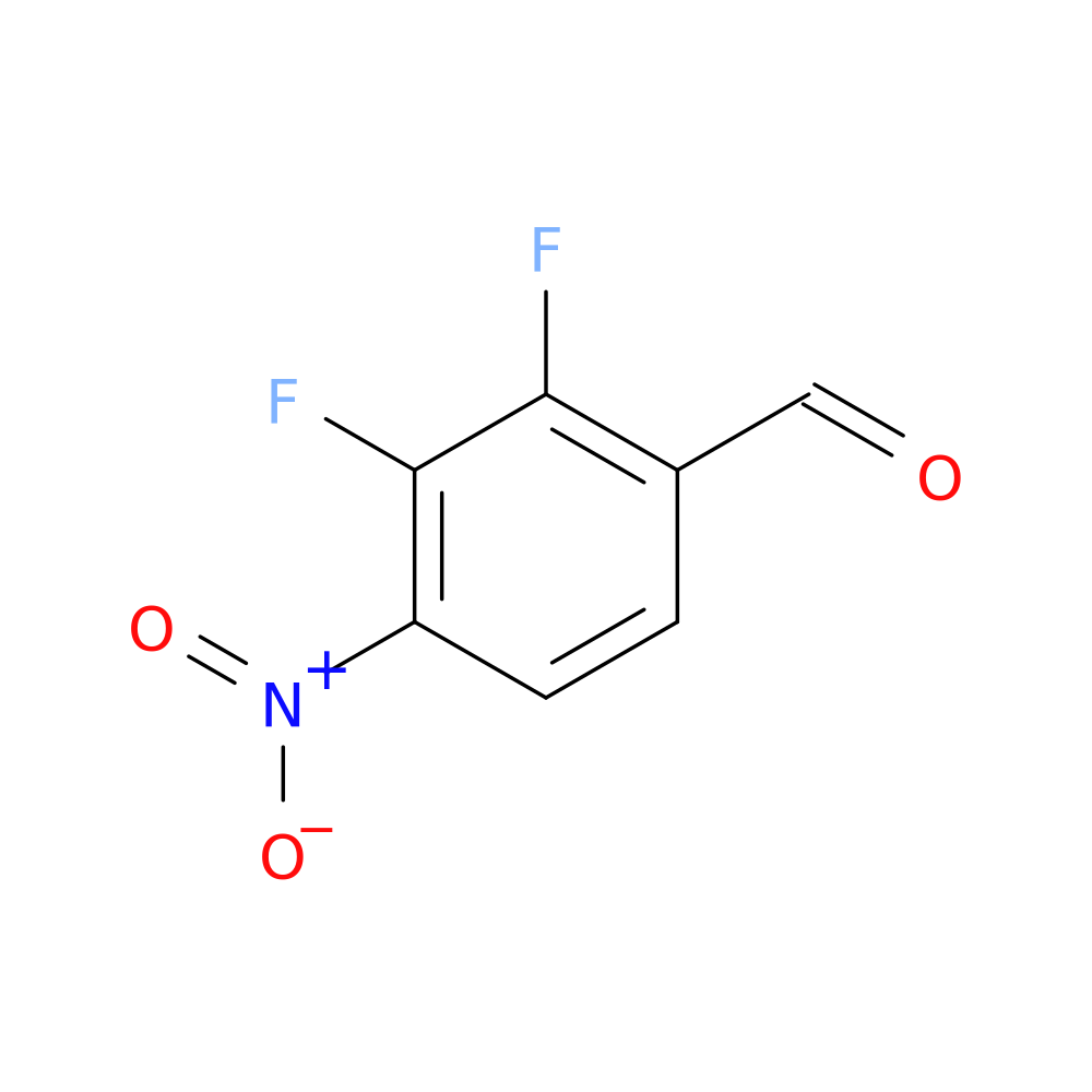 2,3-difluoro-4-nitrobenzaldehyde