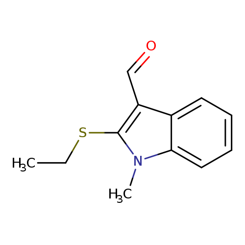 2-(ethylsulfanyl)-1-methyl-1H-indole-3-carbaldehyde