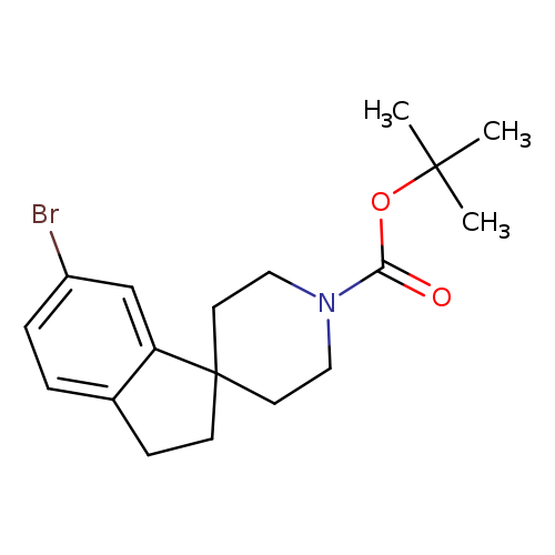 tert-Butyl 6-bromo-2,3-dihydrospiro[indene-1,4'-piperidine]-1'-carboxylate