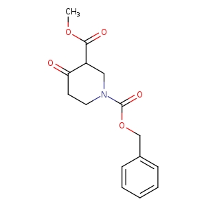 1,3-Piperidinedicarboxylic acid, 4-oxo-, 3-methyl 1-(phenylmethyl) ester