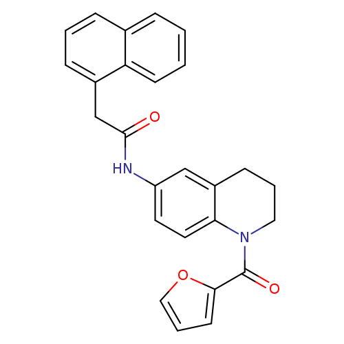 N-[1-(furan-2-carbonyl)-1,2,3,4-tetrahydroquinolin-6-yl]-2-(naphthalen-1-yl)acetamide