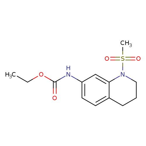 ethyl N-(1-methanesulfonyl-1,2,3,4-tetrahydroquinolin-7-yl)carbamate