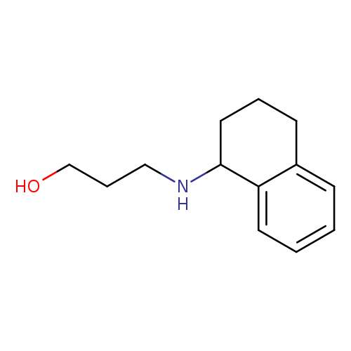 3-[(1,2,3,4-tetrahydronaphthalen-1-yl)amino]propan-1-ol