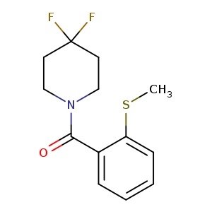 4,4-difluoro-1-[2-(methylsulfanyl)benzoyl]piperidine
