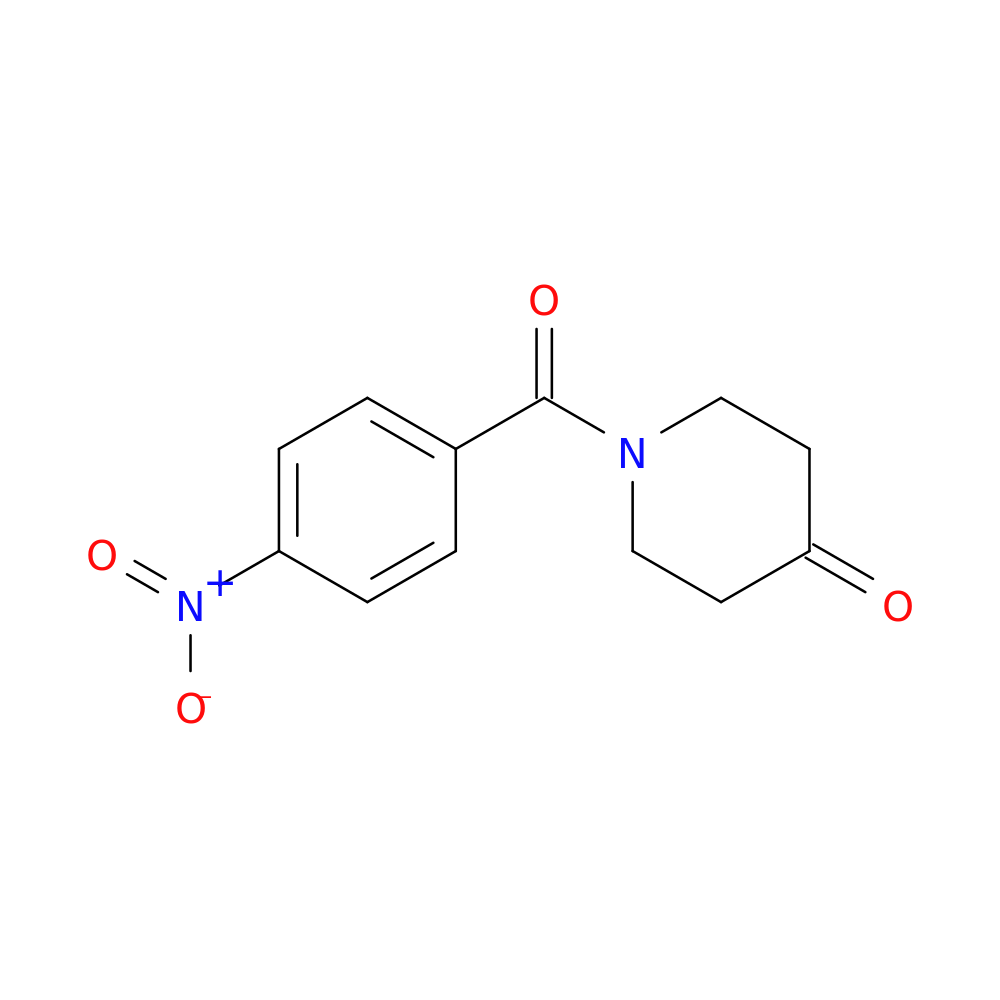 1-[(4-nitrophenyl)carbonyl]piperidin-4-one