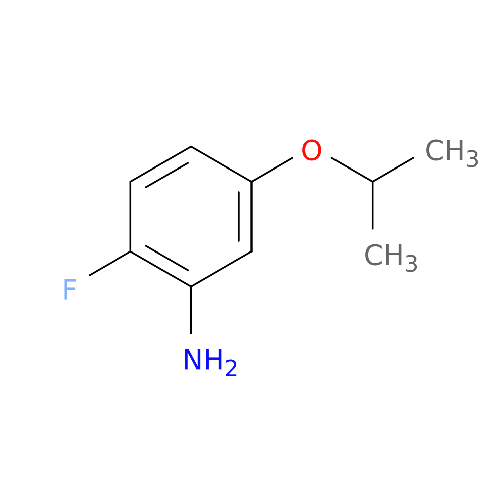 2-fluoro-5-(propan-2-yloxy)aniline
