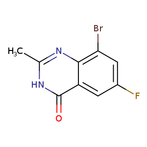 8-Bromo-6-fluoro-2-methylquinazolin-4(3H)-one