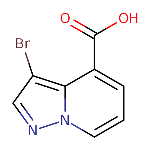 3-bromopyrazolo[1,5-a]pyridine-4-carboxylic acid