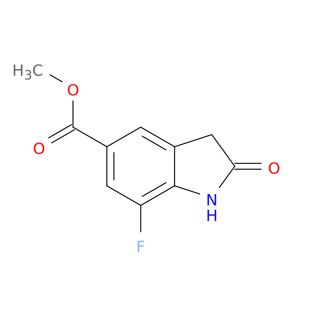 Methyl 7-fluoro-2-oxoindoline-5-carboxylate