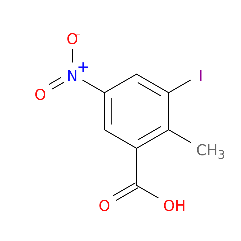 3-Iodo-2-methyl-5-nitrobenzoic acid