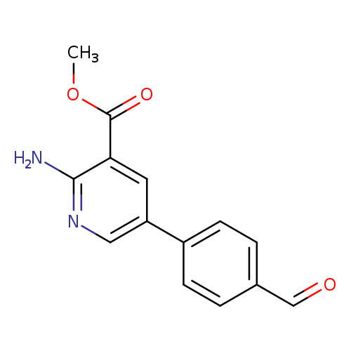 Methyl 2-amino-5-(4-formylphenyl)pyridine-3-carboxylate