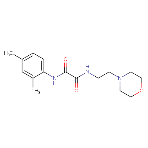N-(2,4-dimethylphenyl)-N'-[2-(morpholin-4-yl)ethyl]ethanediamide