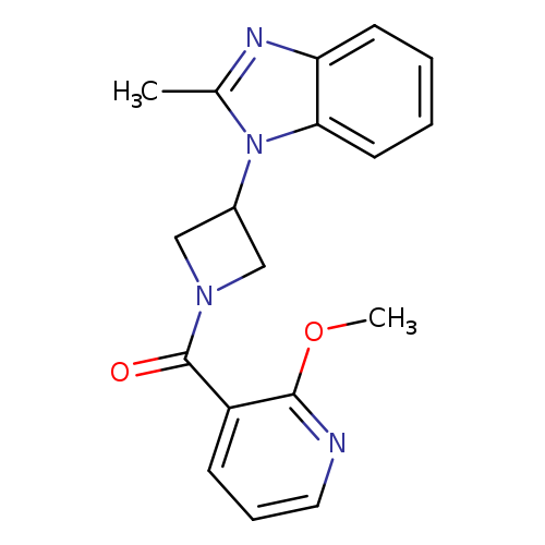1-[1-(2-methoxypyridine-3-carbonyl)azetidin-3-yl]-2-methyl-1H-1,3-benzodiazole