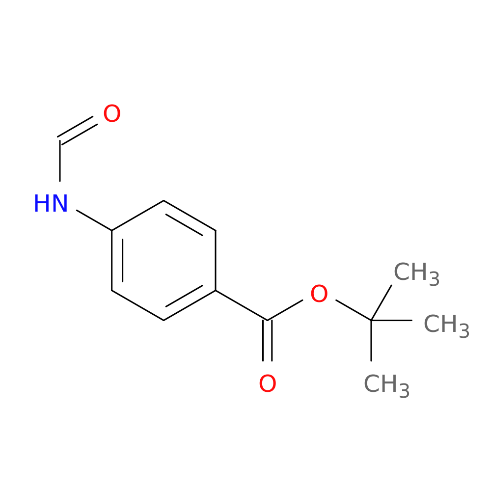 Benzoic acid, 4-(formylamino)-, 1,1-dimethylethyl ester