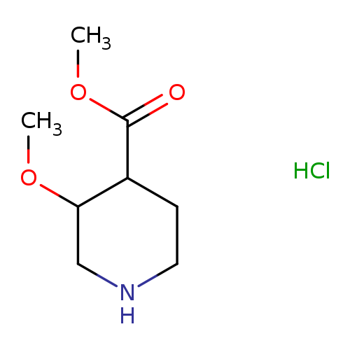 methyl 3-methoxypiperidine-4-carboxylate hydrochloride